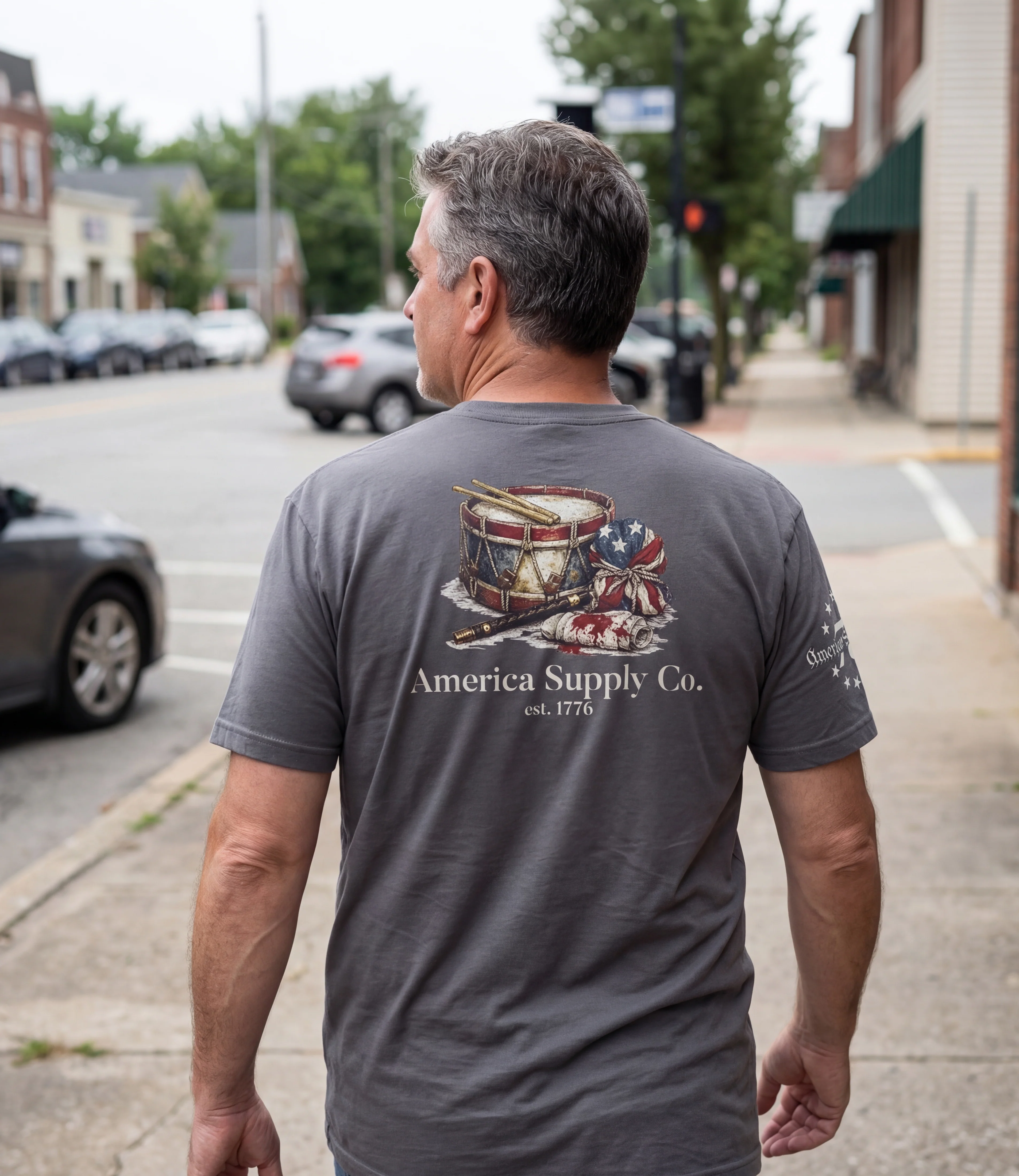 America Supply Co. "Est. 1776" T-Shirt - Image 3