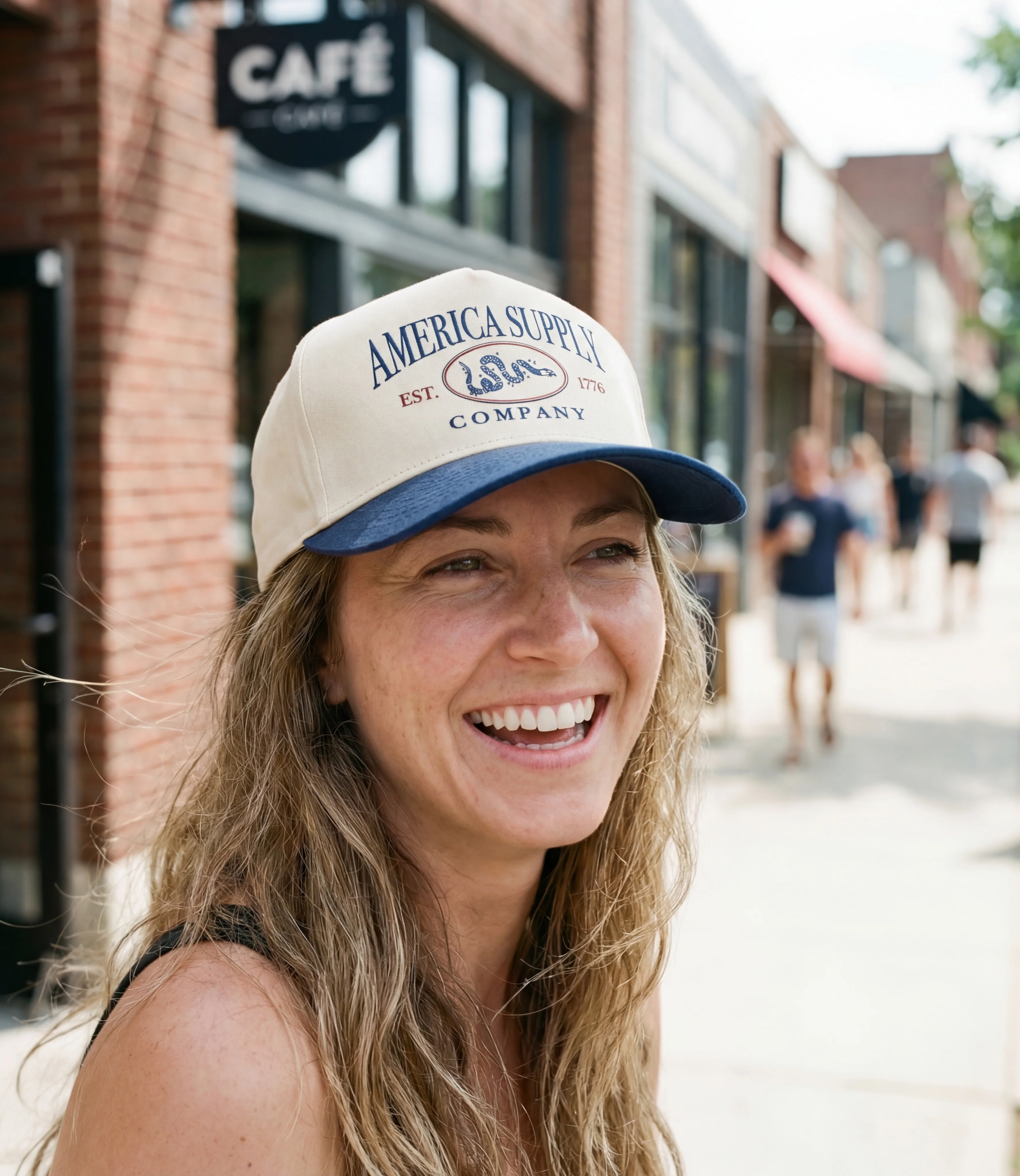 America Supply Co "Est. 1776" Trucker Hat - Image 4