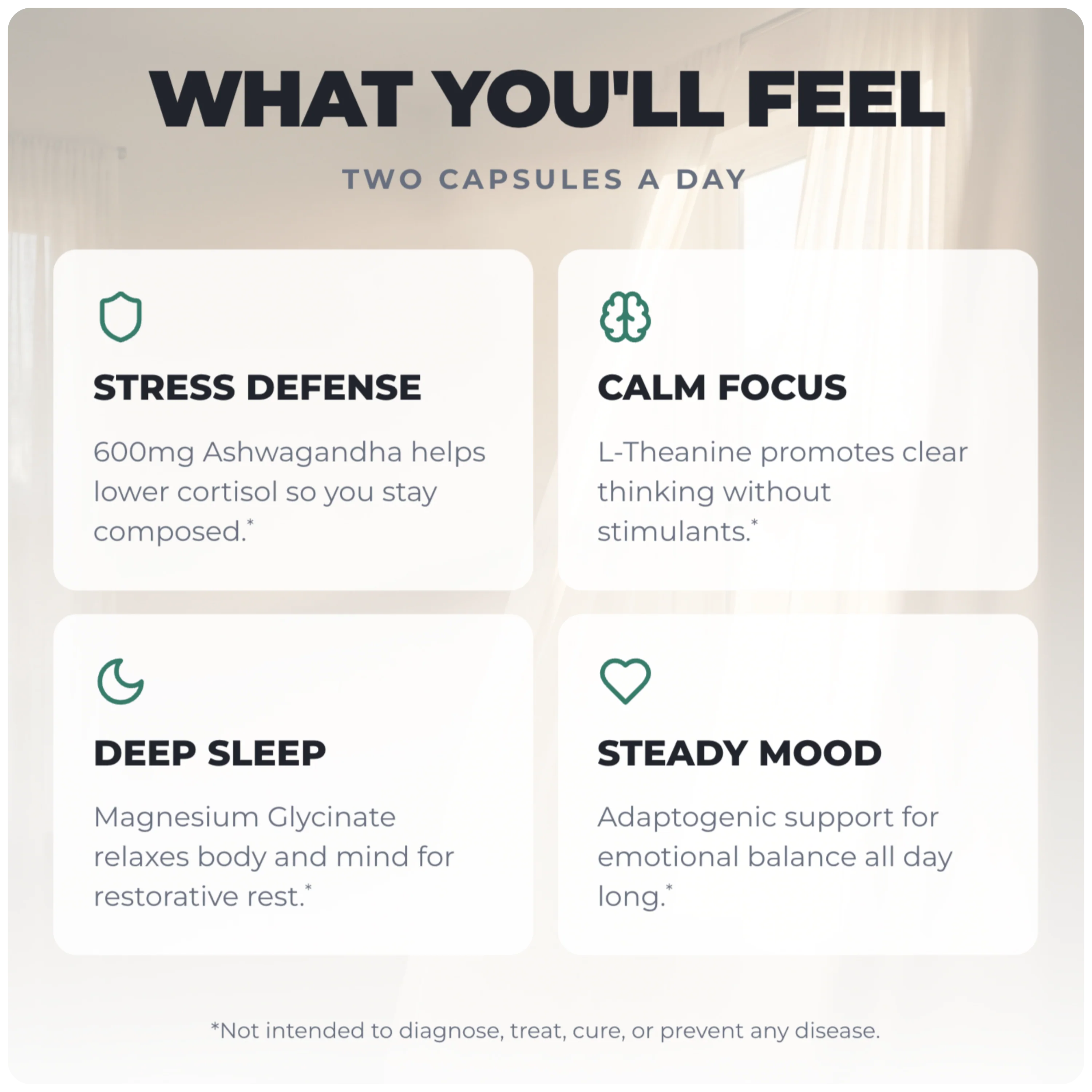 Ultimate Chill - Deep Recovery & Stress Shield (60 Capsules)(30 Servings) - Image 5