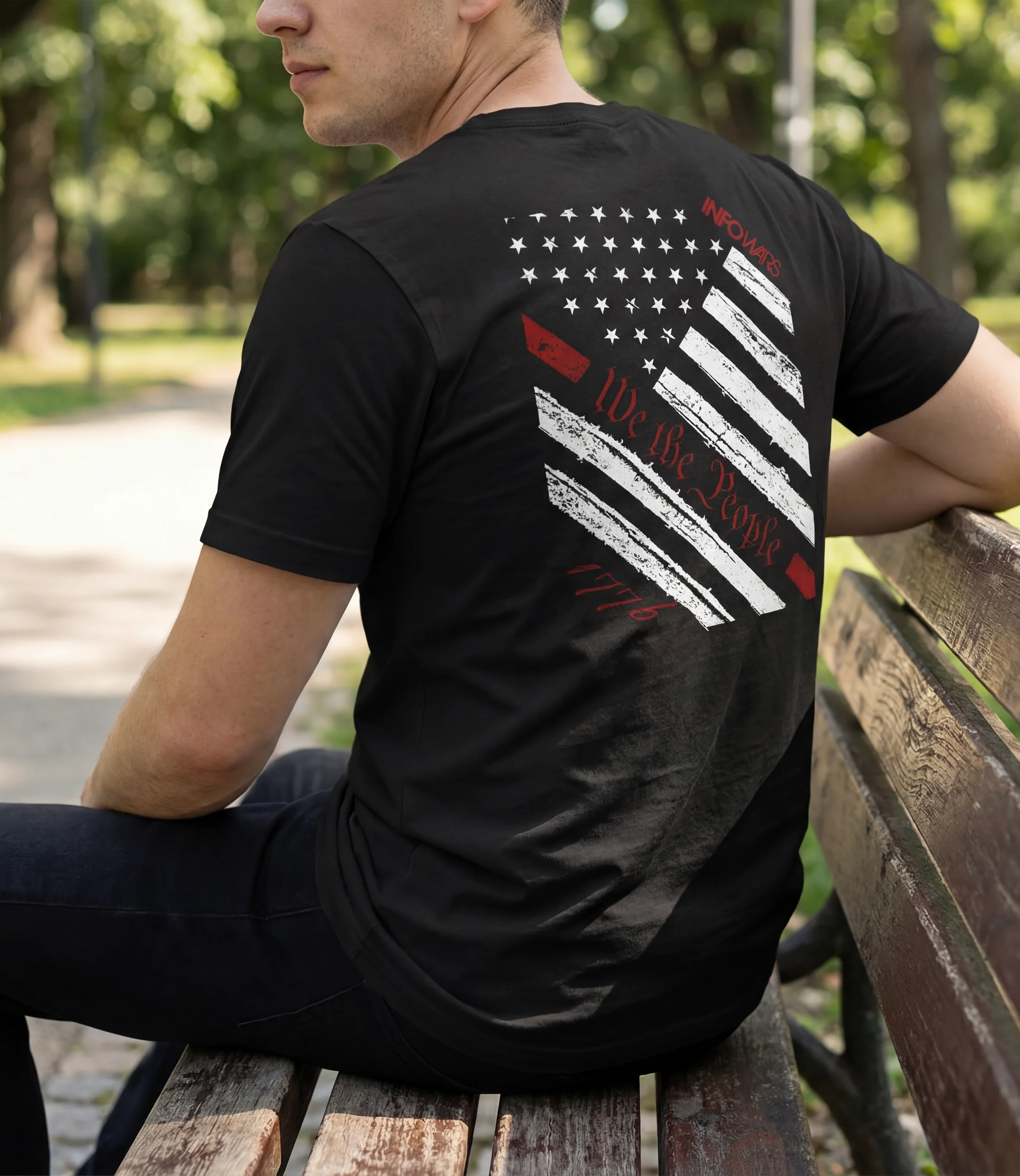 Infowars We The People Fundraiser T-Shirt - Image 4