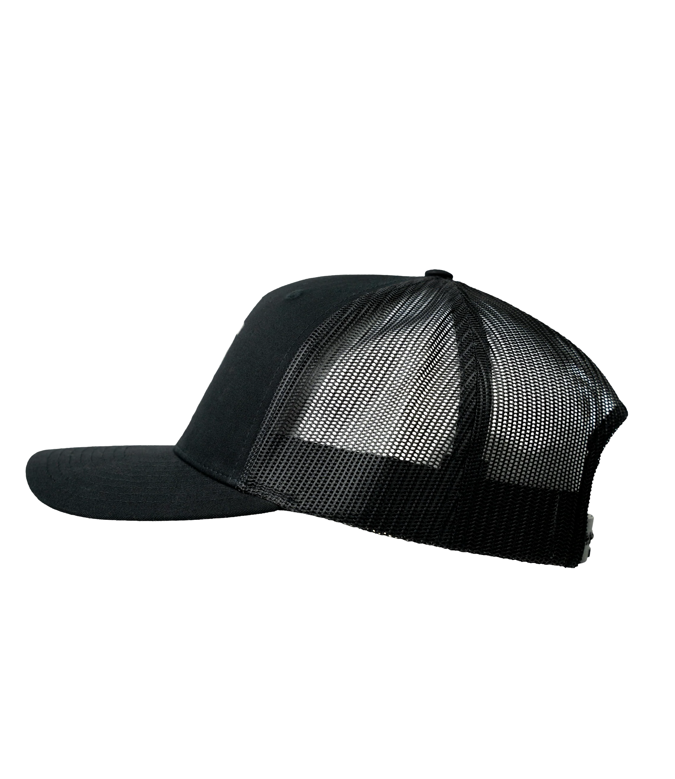 Murdered Out Infowars Trucker Hat - Image 3