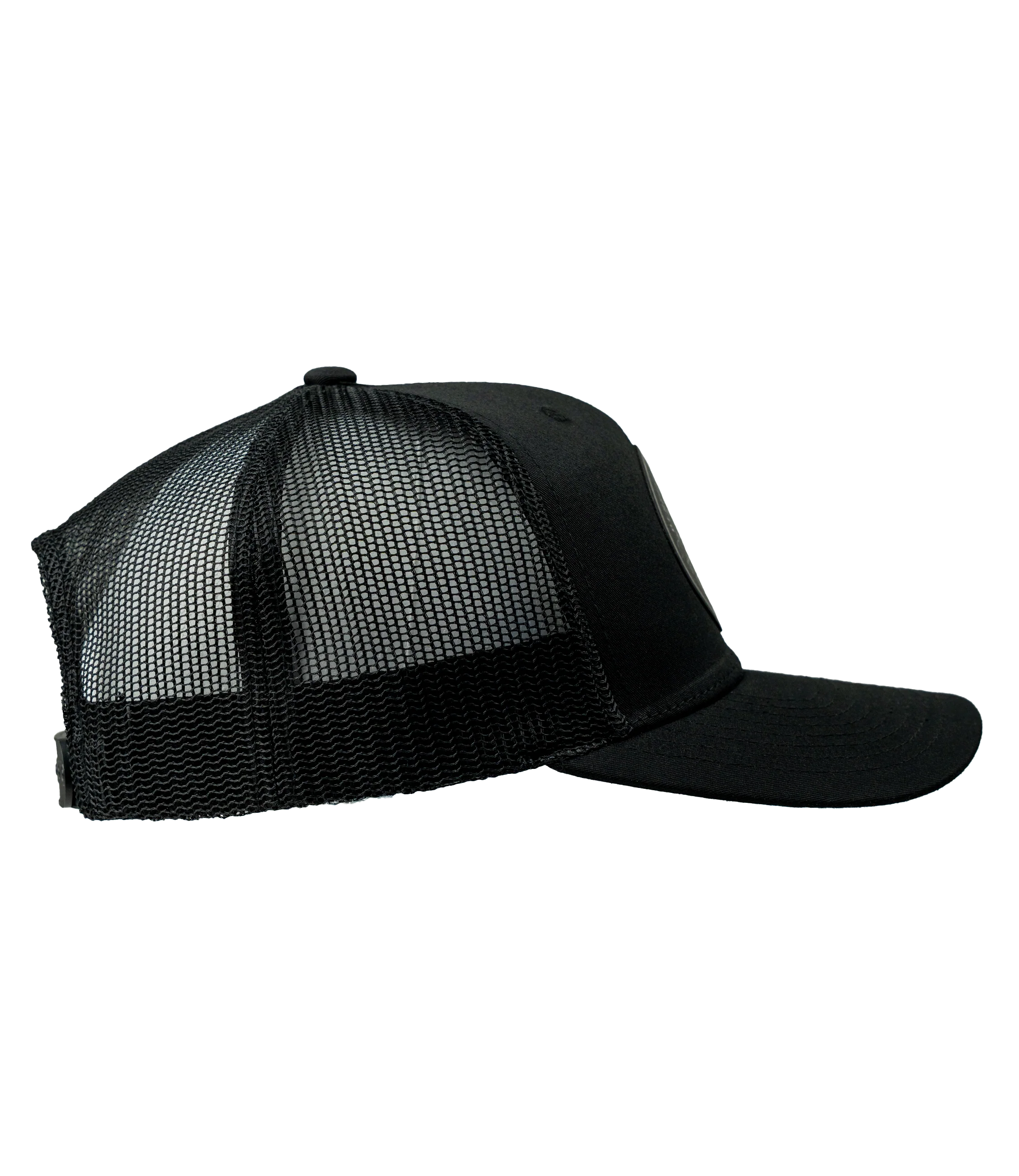 Obedience To God Circle Star Leather Patch Hat - Image 4
