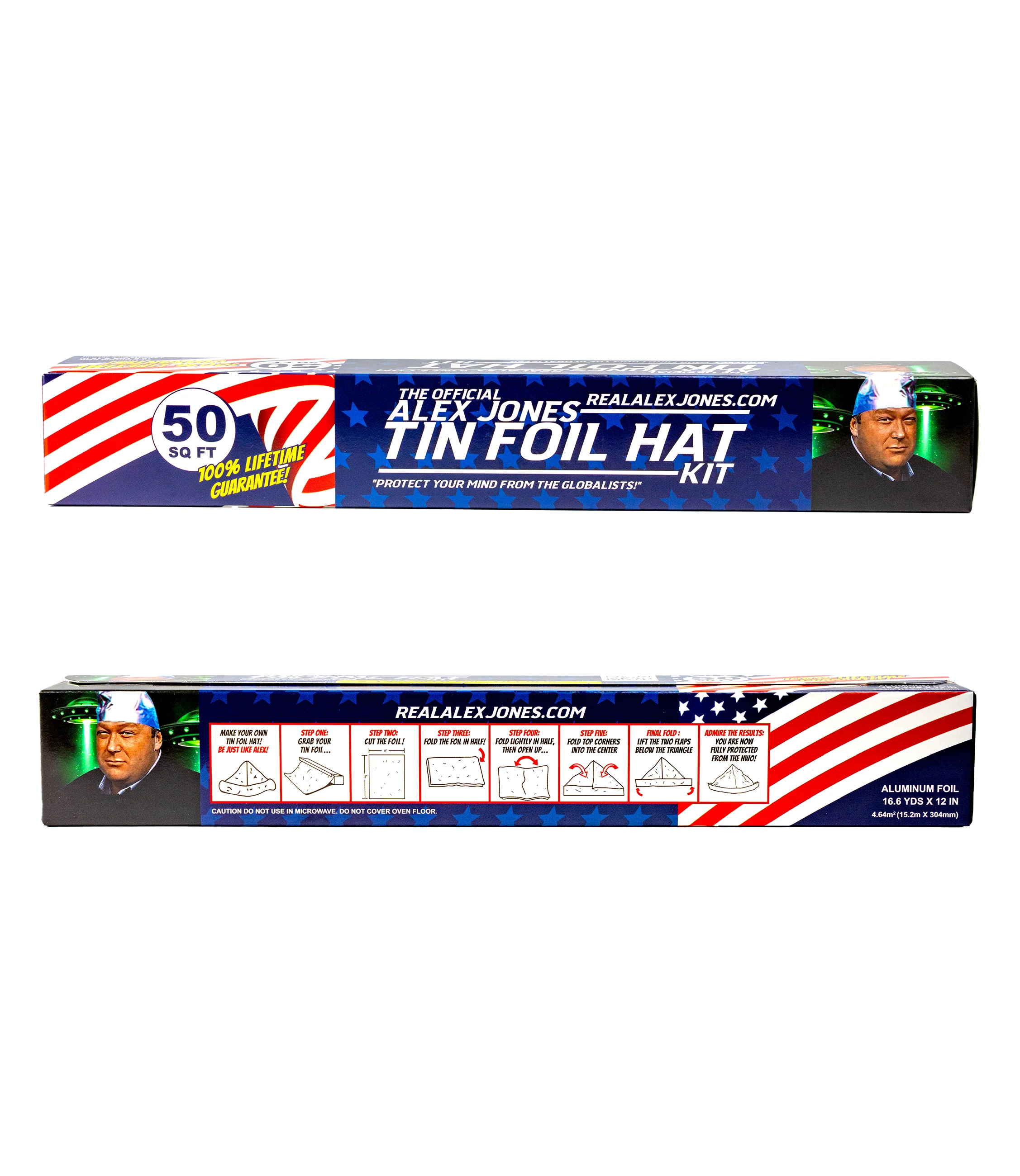 The Official Alex Jones Tin Foil Hat Kit - Image 3