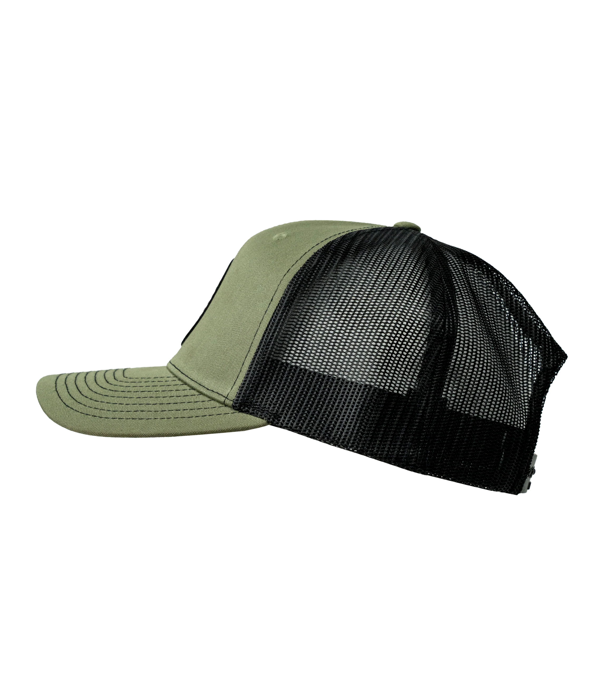 "You Shall Conquer" Leather Patch Hat - Image 3