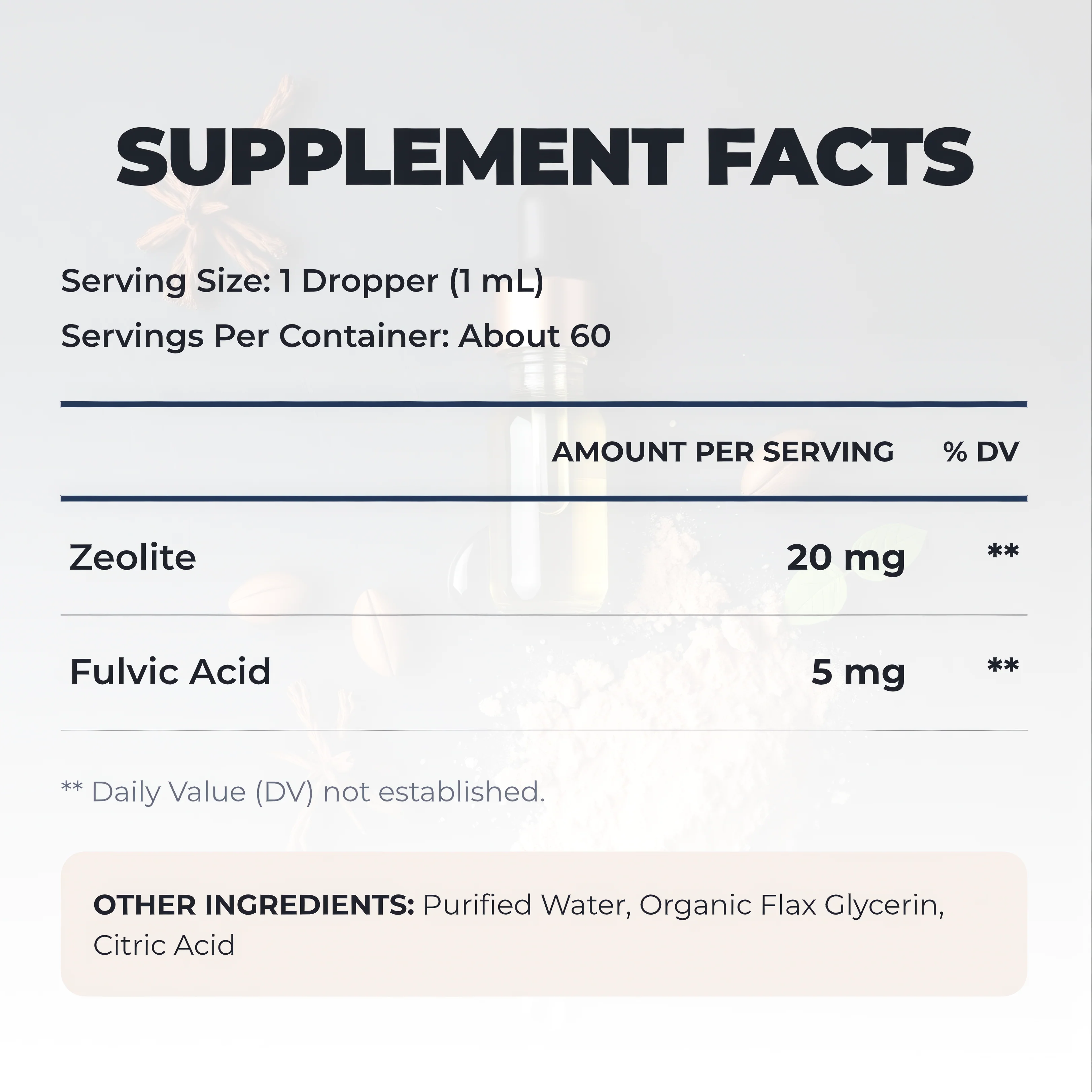 Zeolite Detox & Defense - Advanced Binding Agent (60 Servings) - Image 2